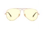 RAYBAN Sunglasses Aviator RB 3689 001/T4 Yellow - Image 3