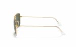 Ray-Ban Caravan sunglasses RB 3136 001 lens size 55 and 58 frame shape square lens color Green for Unisex