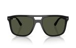 Ray-Ban RB 2213 901/31 Sunglasses Lens Size 55 & 58 Frame Shape Square Lens Color Green Frame Color Black Unisex