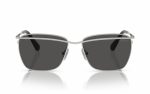 Swarovski Sunglasses SK 7006 400187 Lens Size 58 Frame Shape Rectangle Lens Color Gray for Women