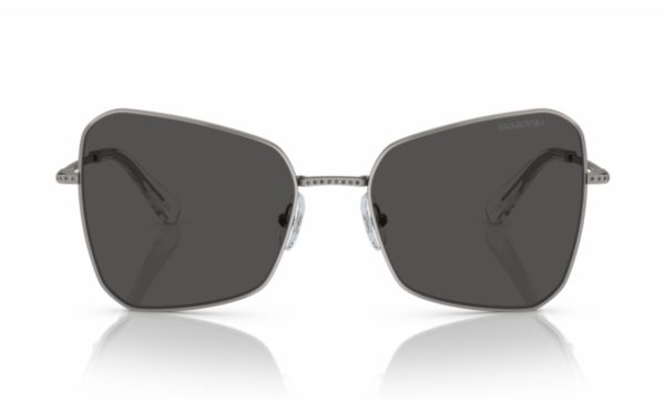 Swarovski Sunglasses SK 7008 400987 Lens Size 57 Frame Shape Butterfly Lens Color Gray for Women
