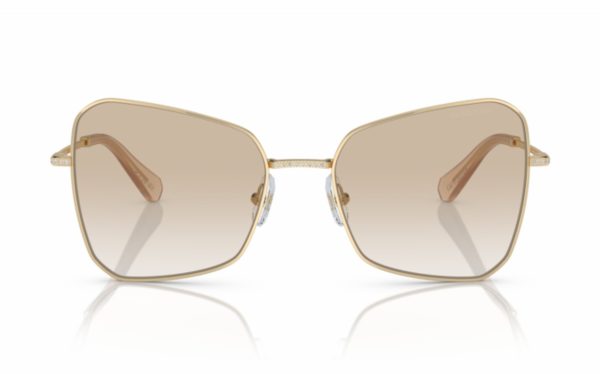 Swarovski Sunglasses SK 7008 401311 Lens Size 57 Frame Shape Butterfly Lens Color Gray for Women