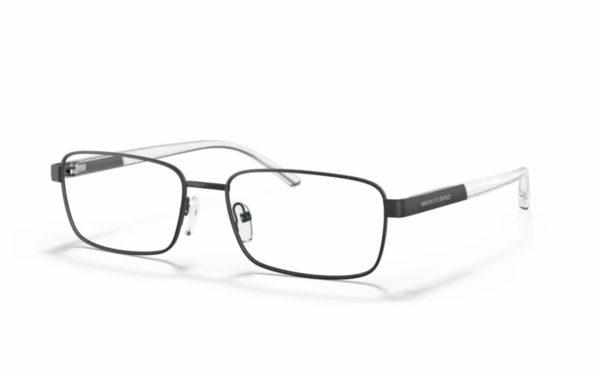 Armani Exchange Eyeglasses AX 1050 6000 lens size 56 frame shape rectangle for men