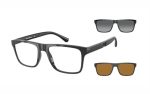 Emporio Armani Sunglasses EA 4115 5017/1W Lens Size 54 Frame Shape Rectangle for Men