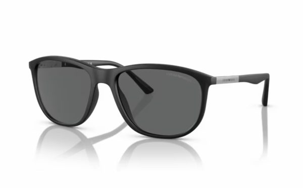 Emporio Armani Sunglasses EA 4201 5001/87 Lens Size 58 Square Frame Shape Lens Color Gray for Men