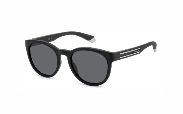 Polaroid Sunglasses PLD 2150/S 08AM9 Lens Size 52 Frame Shape Round Lens Color Polarized Gray for Unisex