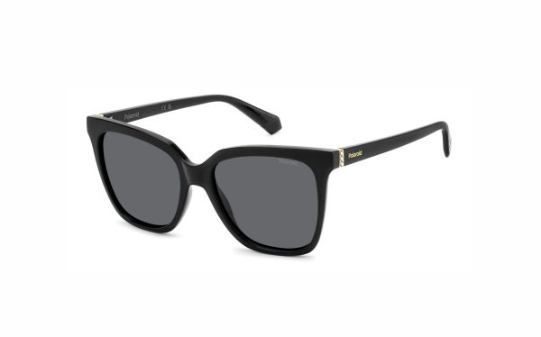 Polaroid Sunglasses PLD 4155/S/X 807M9 Lens Size 55 Frame Shape Square Lens Color Gray Polarized for Women