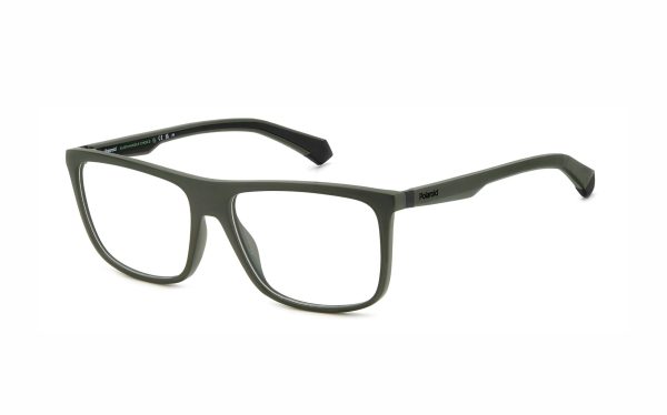 Polaroid Eyeglasses PLD D516 TBO lens size 58 frame shape rectangular for men