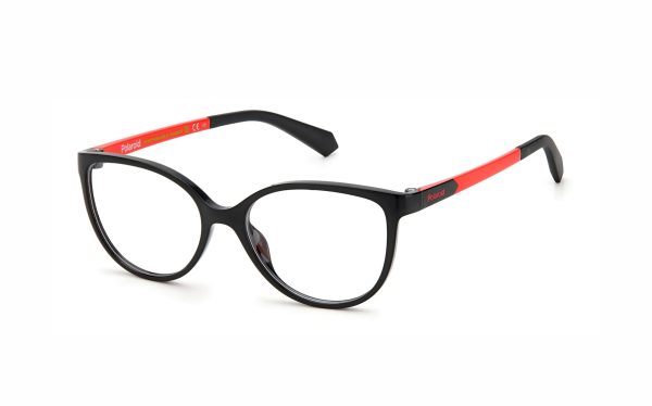 Polaroid Eyeglasses PLD D825 8LZ Lens Size 49 Frame Shape Cat Eye for Children (7-10) Years