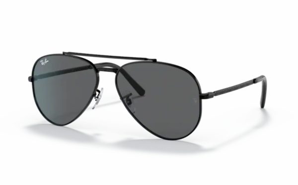Ray-Ban New Aviator Sunglasses RB 3625 002/B1 Lens Size 55, 58 and 62 Frame Shape Aviator Lens Color Gray for Unisex