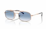 Ray-Ban Sunglasses RB 3719 9262/3F Lens Size 51 and 54 Frame Shape Oval Lens Color Blue Unisex
