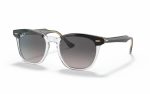 Ray-Ban Hawkeye Sunglasses RB 2298 1294/M3 Lens Size 50 and 52 Frame Shape Square Lens Color Gray Polarized for Unisex