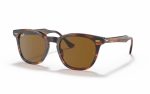 Ray-Ban Hawkeye Sunglasses RB 2298 954/33 Lens Size 50 and 52 Frame Shape Square Lens Color Brown for Unisex