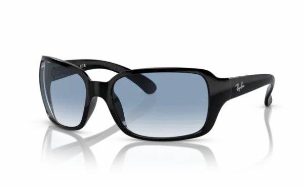 Ray-Ban Sunglasses RB 4068 601/3F Lens Size 60 Square Frame Shape Lens Color Blue for Men