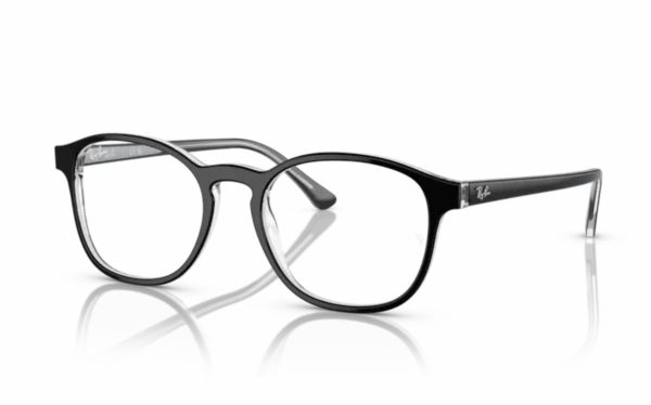 Ray-Ban Eyeglasses RX 5417 2034 lens size 52, round frame shape for unisex