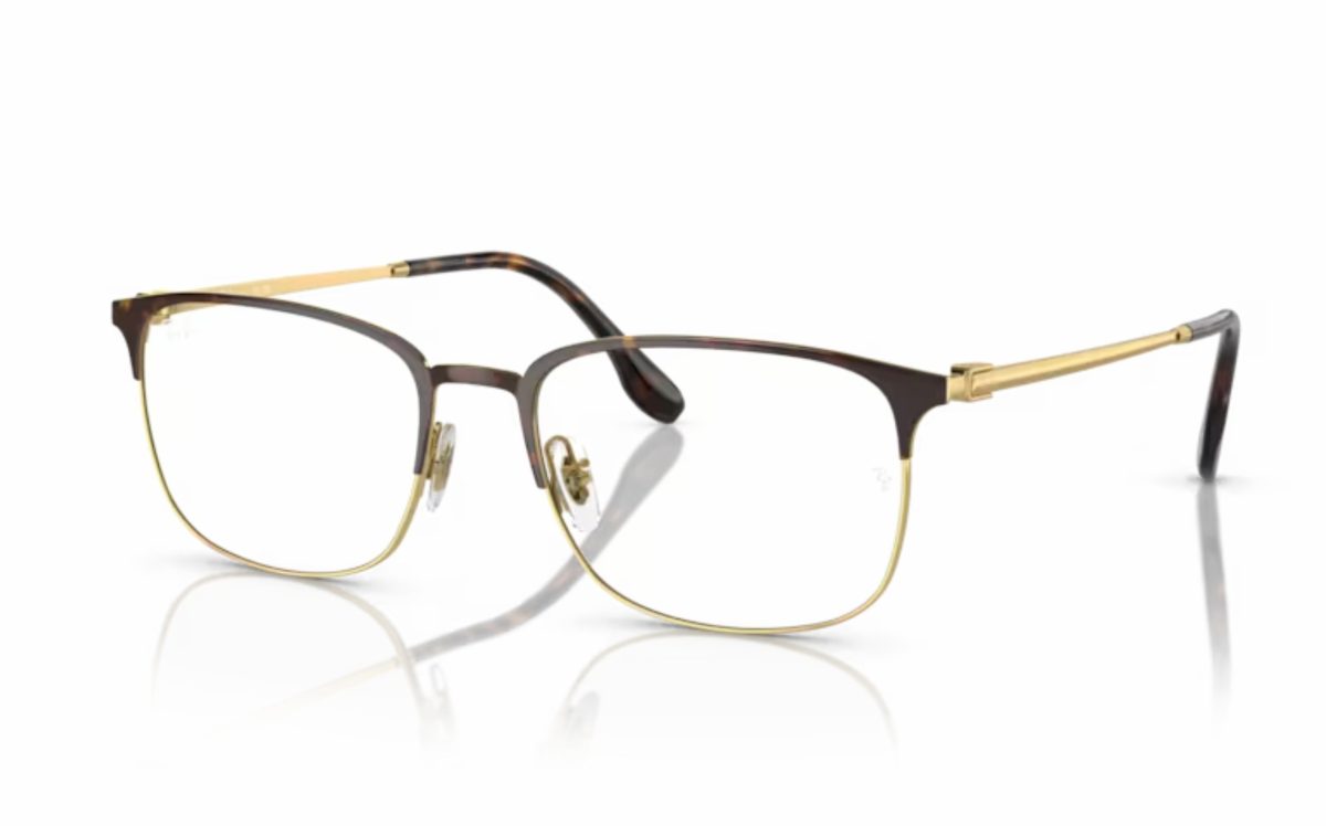 Ray-Ban Eyeglasses RX 6494 2945 lens size 56, square frame shape for men