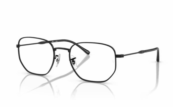 Ray-Ban Eyeglasses RX 6496 2509, lens size 51, frame shape hexagonal for unisex
