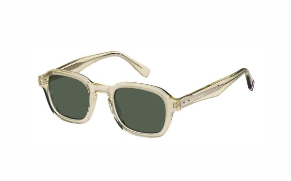 Tommy Hilfiger Sunglasses THF 2032/S HAM/QT Lens Size 49 Square Frame Shape Lens Color Green for Men
