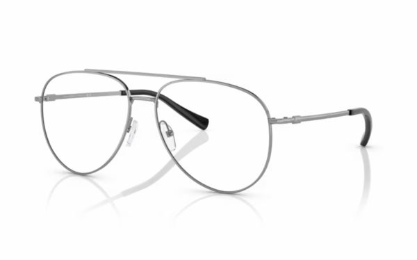 Armani Exchange Eyeglasses AX 1055 6003, lens size 56, frame shape aviator for men and women