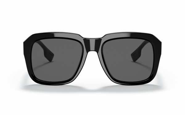 Burberry Astley Sunglasses BE 4350 3878/87 Lens Size 55 Frame Shape Square Lens Color Black for Men