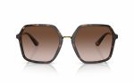Dolce & Gabbana Sunglasses DG 4422 502/13 Lens Size 56 Frame Shape Square Lens Color Brown for Women