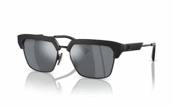 Dolce & Gabbana Sunglasses DG 6185 2525/6G Lens Size 55 Square Frame Shape Lens Color Gray for Men