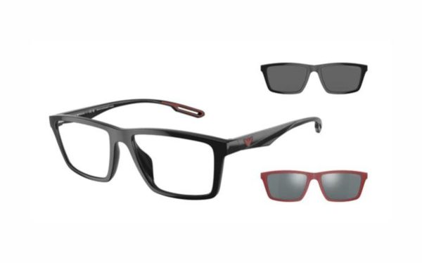 Emporio Armani Sunglasses EA 4189U 5017/1W Lens Size 55 Frame Shape Rectangle for Men