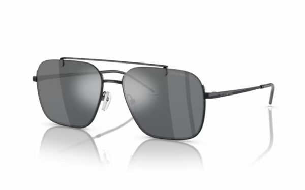 Emporio Armani Sunglasses EA 2150 3014/6G Lens Size 57 Frame Shape Rectangle Lens Color Gray for Men