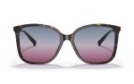 Michael Kors Avellino Sunglasses MK 2169 30068G Lens Size 56 Frame Shape Square Lens Color Blue Pink for Women