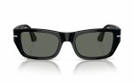 Persol Sunglasses PO 3268-S 95/58 Lens Size 53 Frame Shape Rectangle Lens Color Green Polarized for Unisex