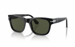 Persol Sunglasses PO 3269-S 95/31 Lens Size 52 Frame Shape Rectangular Lens Color Green For Unisex
