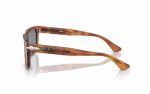 Persol Sunglasses PO 3271-S 96/56 Lens Size 55 Frame Shape Rectangle Lens Color Blue for Men