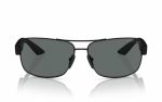 Prada Sunglasses PR 50ZS 1AB-02G Lens Size 65 Square Frame Shape Lens Color Gray Polarized for Men
