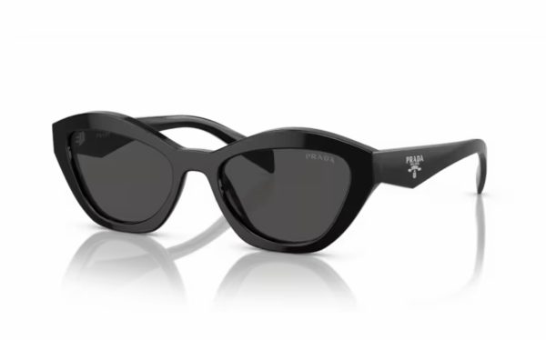 Prada Sunglasses PR A02S 16K-08Z Lens Size 52 Frame Shape Butterfly Lens Color Gray for Women