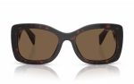 Prada Sunglasses PR A08S 16N-5Y1 Lens Size 56 Frame Shape Oval Lens Color Brown for Women