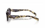 Prada Sunglasses PR A12S 17N-50B Lens Size 52 Frame Shape Hexagon Lens Color Purple for Women