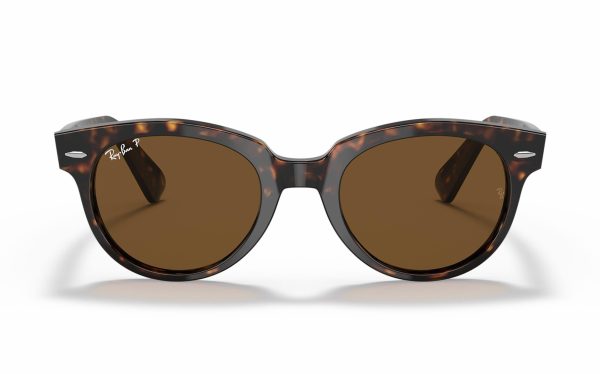Ray-Ban Orion Sunglasses RB 2199 902/57 Lens Size 52 Frame Shape Round Lens Color Polarized Brown for Unisex