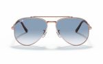 Ray-Ban New Aviator Sunglasses RB 3625 9202/3F Lens Size 55 and 62 Frame Shape Aviator Lens Color Blue for Unisex