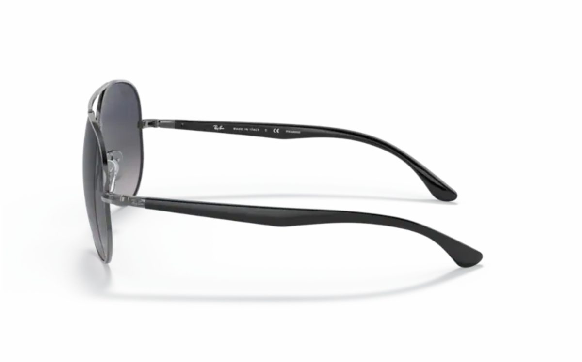 Ray-Ban Sunglasses RB 3675 004/78 Lens Size 58 Frame Shape Aviator Lens Color Blue Gray Polarized for Unisex
