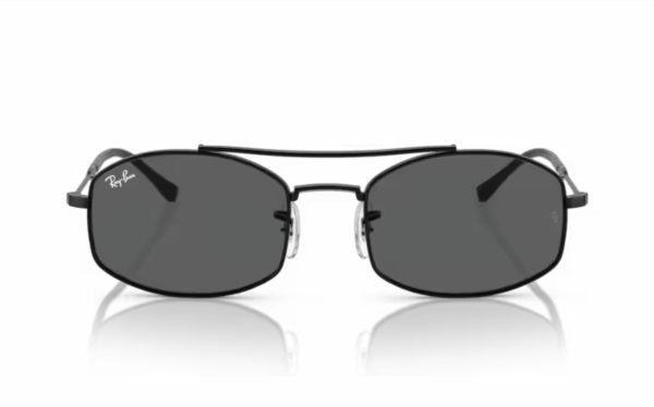 Ray-Ban Sunglasses RB 3719 002/B1 Lens Size 54 Frame Shape Oval Lens Color Gray for Unisex