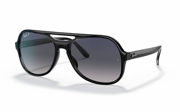 Ray-Ban Powderhorn Sunglasses RB 4357 6545/78 Lens Size 58 Frame Shape Aviator Lens Color Polarized Gray For Unisex
