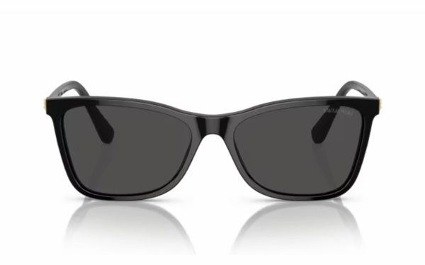 Swarovski Sunglasses SK 6004 100187 Lens Size 55 Frame Shape Rectangle Lens Color Gray for Women