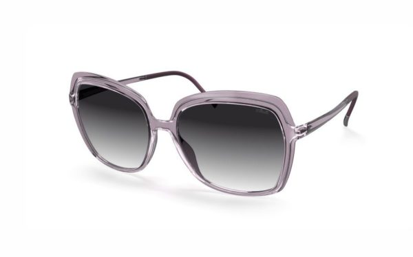 Silhouette Sunglasses 3193 4010 Frame Shape Butterfly Lens Color Gray for Women