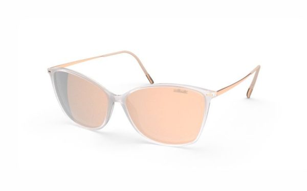 Silhouette Sunglasses 3192 8530 Frame Shape Cat Eye Lens Color Gold for Women