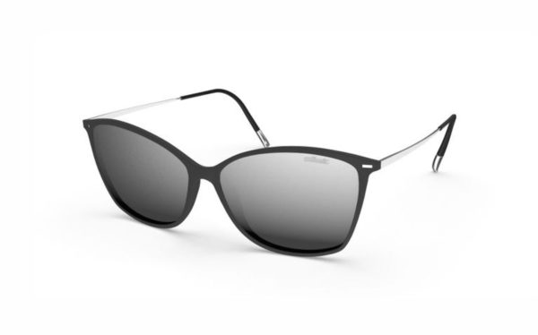Silhouette Sunglasses 3192 9000 Frame Shape Cat Eye Lens Color Silver for Women