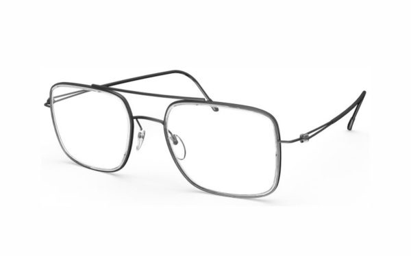 Silhouette Eyeglasses 5544 1040 lens size 51 square frame shape for men