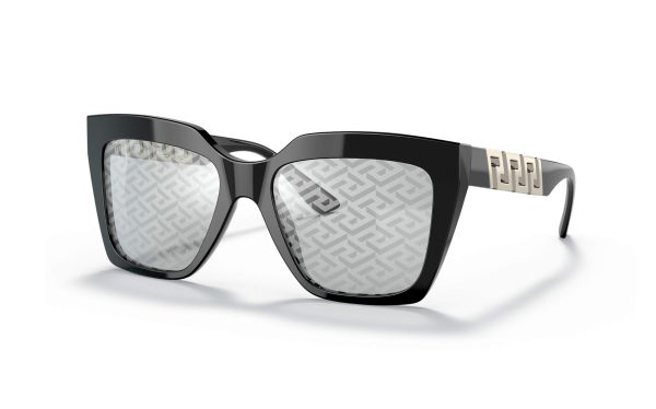 Versace Sunglasses VE 4418 GB1/AL Lens Size 56 Frame Shape Square Lens Color Silver for Women