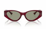 Versace Sunglasses VE 4454 5430/2 Lens Size 55 Frame Shape Cat Eye Lens Color Green for Women