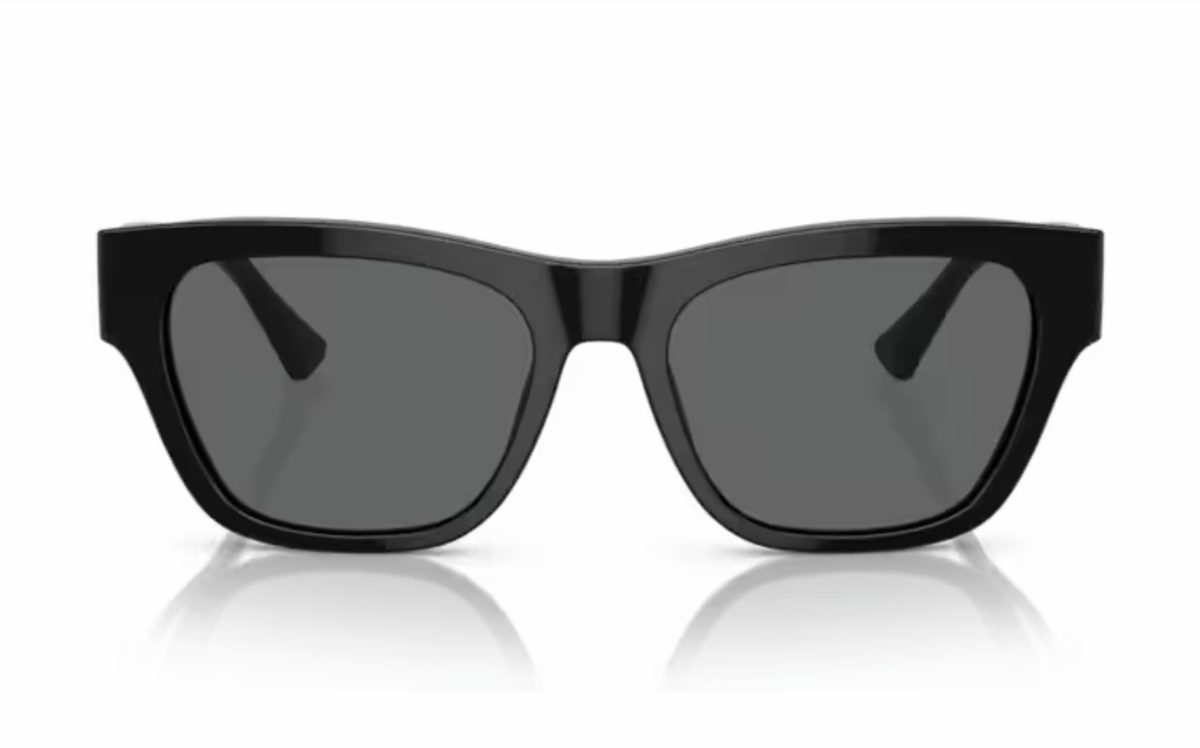 Versace Sunglasses VE 4457 GB1/87 Lens Size 55 Square Frame Shape Lens Color Gray for Men