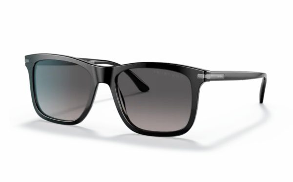 Prada Sunglasses PR 18WS 1AB-09G Lens Size 56 Frame Shape Rectangle Lens Color Gray Polarized for Men